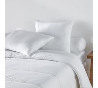 Set di 2 guanciali morbidi con protezione antiacari Bianco 40 x 60 cm