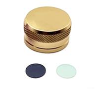 Set di 2 guarnizioni e pomello del freno per Daiwa per mulinello da pesca TATULA TW 200, struttura in lega di alluminio CNC ad alta resistenza (oro chiaro)