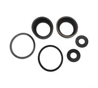 Set di 2 guarnizioni in pelle con manico tipo 90 con O-per anello e guarnizione a pistone di ricambio per pompe dell'acqua a mano, manicotto in pelle bovina marrone, 90 mm