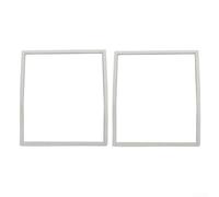 Set di 2 guarnizioni per stufa a legna Villager, 185 x 165 mm, materiale in fibra per un funzionamento efficiente