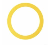 Set di 2 guarnizioni per taniche adatte per GP1059291, set di 2 guarnizioni | Confezione da 2 pezzi, silicone giallo, sostituisce OEM rosso/giallo, 2-5/8 pollici interno, blocca la perdita d'acqua