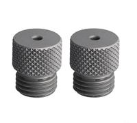 Set di 2 guide per trapano per la lavorazione del legno con dima autocentrante e base filettata da 1,5 per un posizionamento sicuro delle punte (2 pezzi da 3 mm)