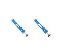 Set di 2 guide regolabili per sega circolare, morsetto di posizionamento nero, 29,5 x 4 x 2,9 cm