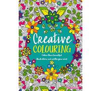 Set di 2 ibri da colorare per adulti, anti-stress, cromoterapia