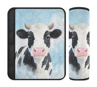 Set di 2 imbottiture per cinture di sicurezza per auto, copertura morbida per tracolla per seggiolino per bambini, per adulti, ragazzi, bambini, bulldog, ritratto di gruppo