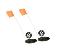 Set di 2 indicatori di direzione per pesca sul ghiaccio, con custodia per gli appassionati di inverno