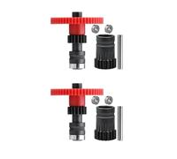 Set di 2 ingranaggi ad albero integrati per estrusori DDG Cw1 Cw2 che forniscono velocità più elevate e resistenza all'usura Coppie di estrusione aumentate