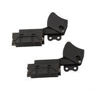 Set di 2 interruttori a grilletto di ricambio, modello 6511720, compatibili con più utensili, tra cui seghe e smerigliatrici