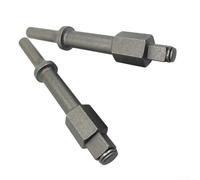 Set di 2 interruttori pneumatici con attacco quadro da 1/2" e 3/8" per martello pneumatico, compatibile con bussole, per rimuovere testardi o fr