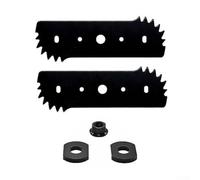 Set di 2 lame di ricambio per Edger per Worx WG895 e WG896, progettate per WA0034 e WTA0077 per prestazioni affidabili