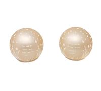 Set Di 2 Lampade A Sfera LED Con Fiori E Frase D. 10cm Apricot Formano [EEK: G]