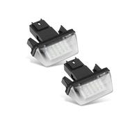 Set di 2 lampade di ricambio per luce targa sinistra e destra per BMW 206 207 406 407 306 308 5008 C3.