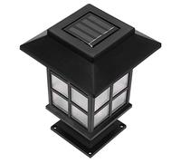Set di 2 lampade solari a LED, resistenti alle intemperie, per esterni da giardino e patio, lanterne decorative ad alta efficienza energetica per illuminazione paesaggistica