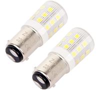 Set di 2 Lampadine BA15D LED 5W - Installazione Facile, Resistente all'Umidità