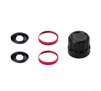 Set di 2 lenti in vetro ottico per Insta360 X5, progettate per migliorare i dettagli visivi e la precisione dei colori per scatti di livello professionale (rosso)