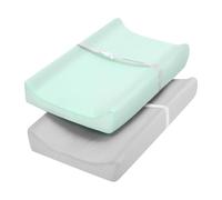 Set di 2 lenzuola con angoli per bambini, comode, con maniche protettive, essenziali per materassi standard per culla