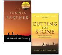 Set di 2 libri della collezione Abraham Verghese (The Tennis Partner e Cutting For Stone)