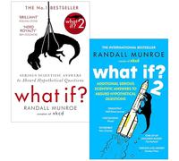 Set di 2 libri della collezione Randall Munroe (What If?, [Rilegato] What If?2)
