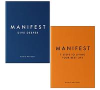 Set di 2 libri della collezione Roxie Nafousi (Manifest Dive Deeper, Manifest 7 Steps to Living Your Best Life)