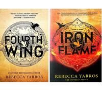 Set Di 2 Libri Rebecca Yarros Fourth Wing & Iron Flame Brossura