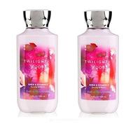 Set di 2 lozioni Bath and Body Works Twilight Woods da 280 g, Shea e Vitamina E Collection
