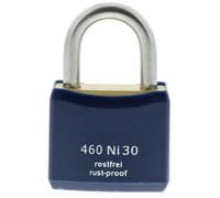 Set di 2 lucchetti - BURG WACHTER - DUO 460 Ni 40 SB - Acciaio inossidabile marino, doppia chiusura