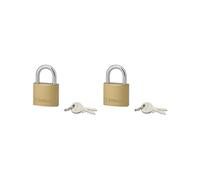 Set di 2 lucchetti TYPE 1 40 mm a chiave uguale, 4 chiavi - THIRARD