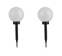 Set Di 2 Luci A Sfera LED Solar
