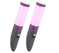 Set di 2 luci da parete per esterni app sensore di controllo vocale lampade da giardino dimmerabili in un set che include lampade a LED RGB