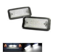 Set di 2 luci LED per targa, colore bianco Canbus per modelli dal 2007 in poi 500 C 595 tipo 312