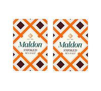 (Set di 2) - Maldon Salt - Smoked Sea Salt | 125 g, confezione da 2