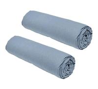Set di 2 maledizioni essenziali di teday - 160 x 200 cm - 2 persone - 100% cotone - denim