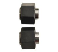 Set di 2 mandrini e dadi compatibili con i router DW6214 DW616, ricambio for Bo-sch 2610906283 2610906287 32628603