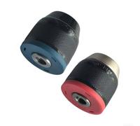 Set di 2 mandrini per trapano autoserrante da 0,8-10 mm, supporto per punte a cambio rapido con durezza HRC60, per attività di foratura di precisione nella lavorazione del metallo e del legno