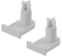 Set di 2 manicotti per cerniere integrate per sportello di frigoriferi e congelatori, 5384490-00169301, boccola per giunto della porta compatibile con Bosch, Siemens, Miele, Neff, Constructa