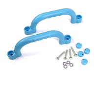 Set di 2 maniglie di sicurezza per torre da gioco, colore: turchese