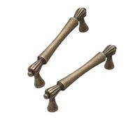 Set di 2 maniglie in bronzo stile vintage per migliorare eleganti interni e mobili restauro uso casual vintage