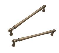 Set di 2 maniglie in bronzo stile vintage per migliorare l'elegante arredamento della casa e il restauro di mobili, uso casual per cassetti