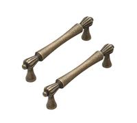 Set di 2 maniglie in bronzo stile vintage per migliorare l'elegante arredamento della casa e il restauro di mobili, uso casual per cassetti