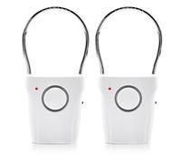 Set di 2 maniglie per porta, allarme per maniglia, sistema di allarme per porta, sistema di allarme da 120 dB, sistema di allarme per porta, sistema di allarme per finestre, fermaporta con allarme