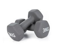 Set di 2 manubri in neoprene manubri corti pesi superficie in neoprene antisc...