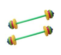 Set di 2 manubri per bambini, multiuso, per fitness, allenamento, per ragazzi e ragazze, dai 3 ai 2 anni