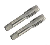 Set di 2 maschi filettati 9/16"-20 TPI HSS, filettatura destra e sinistra, per riparazione della manovella della bicicletta (18 x 1,5 mm)