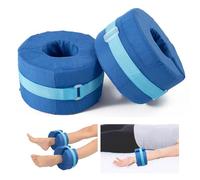 Set di 2 materassi da decubito per piedi, cuscino di sollevamento per gambe, cuscino antidecubito, protezione per il tallone per letto, cuscino per la caviglia, cuscino per alleviare la pressione per
