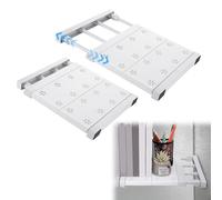 Set di 2 mensole regolabili per armadietti scolastici, divisori salvaspazio per massimizzare lo stoccaggio e la nizzazione negli armadietti degli studenti