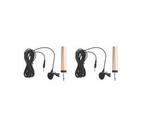 Set di 2 microfoni lavalier per sassofono Erhu, violino, strumento musicale