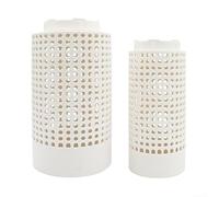 Set di 2 mini compostaggio per vermicomposter ecologico per aiuole rialzate da giardino, soluzione sostenibile per il riciclaggio dei rifiuti