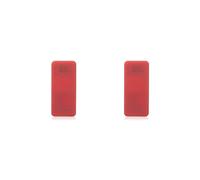 Set di 2 mini lettori musicali compatibili con Bluetooth, lettore e-book video, MP3, MP4, forniture elettroniche, regalo di ricambio per Windows XP/Vista/8, rosso, 64G