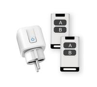 (set di 2) Mini prese elettriche con telecomando universale 433MHZ Rf Smart Plug 220V 16A Prese singole
