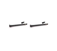 Set di 2 mini sassofono portatile, con custodia, colore: nero
